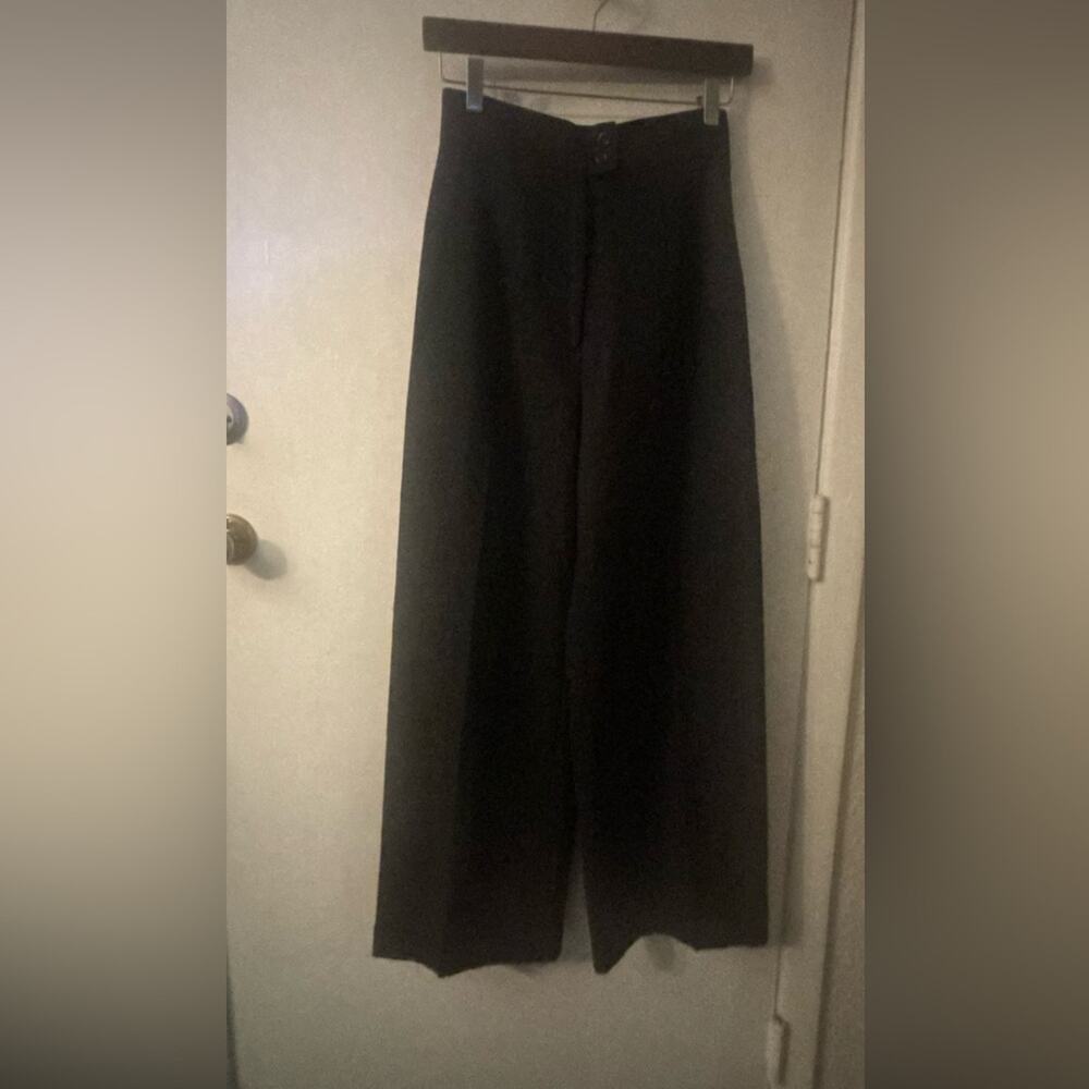 XOXO High Waist Wide Leg Plaid Pants 5 Academia Corporate Siren Preppy Vintage